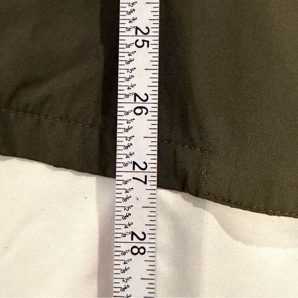 Skies Are Blue‎ Women's Olive Green Trench Jacket Size XL Double Breasted - Picture 16 of 16